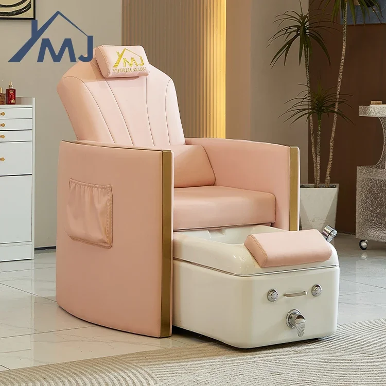 Luxury Factory Nail Salon Furniture Foot Spa Remote Control Manicure Tables And Pedicure Chair