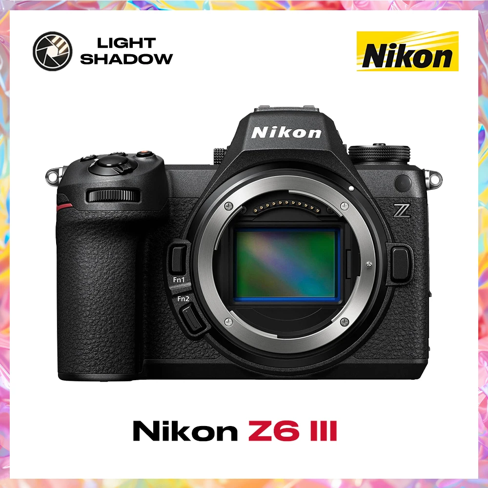 Nikon Z6 III Mirrorless Camera Body Only 24.5MP Full‑Frame CMOS Sensor 6K Video 5‑Axis IBIS WiFi Bluetooth Professional Photogra