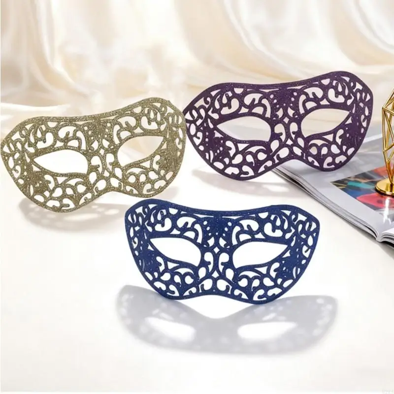 2025 New Masquerades Masks venetians Party Mask Glitter Mardi Gras Mask with Adjustable Straps Women Men Carnivals Prom Mask