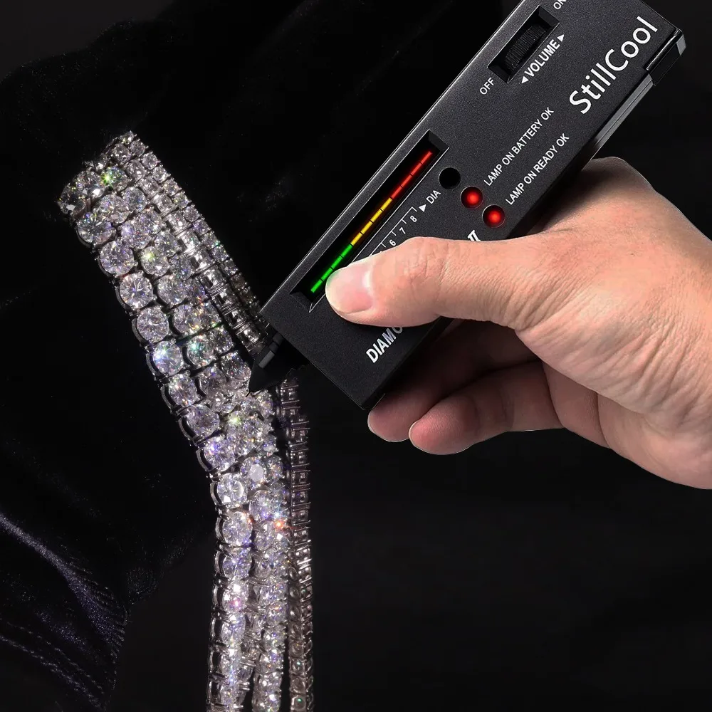 

BXINY 2.5-6.5mm Moissanite Tennis Bracelet 925 Sterling Silver for Women Men Hiphop GRA Certified Lab Diamond Hand Chain Jewelry