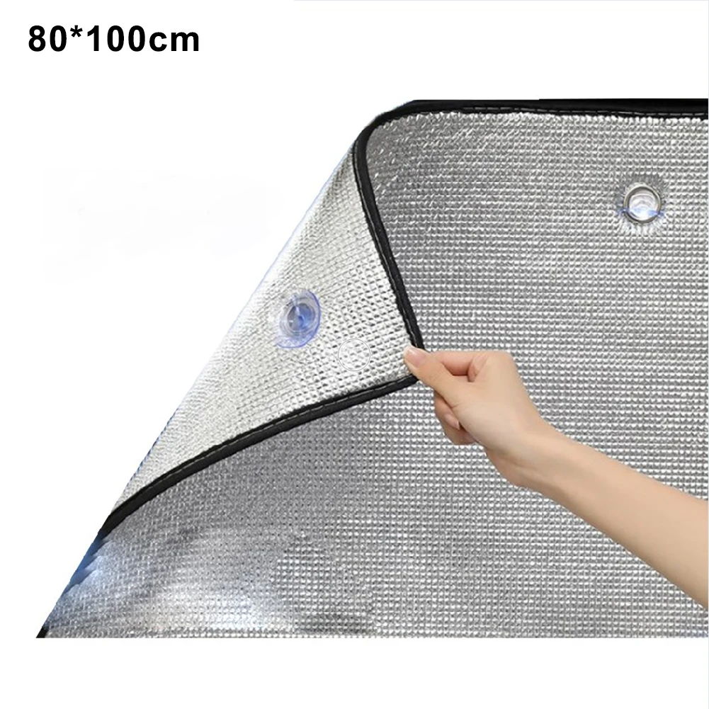 

Комфорт в помещении, серебряная изоляционная пленка для окон, изоляционная двухсторонняя фольга, простая установка в технике обслуживания, присоски