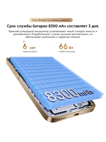 Смартфон Honor X9d, 12/256ГБ, 12/512ГБ, global