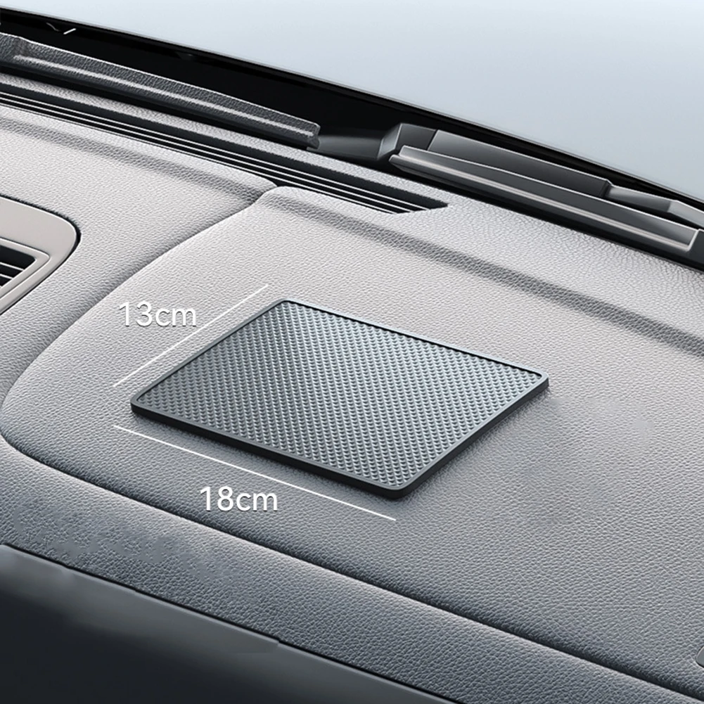 Non-Slip Dashboard Catcher Mat Made of Silicone for Vehicle Front Panel to Keep Essentials in Place While Driving