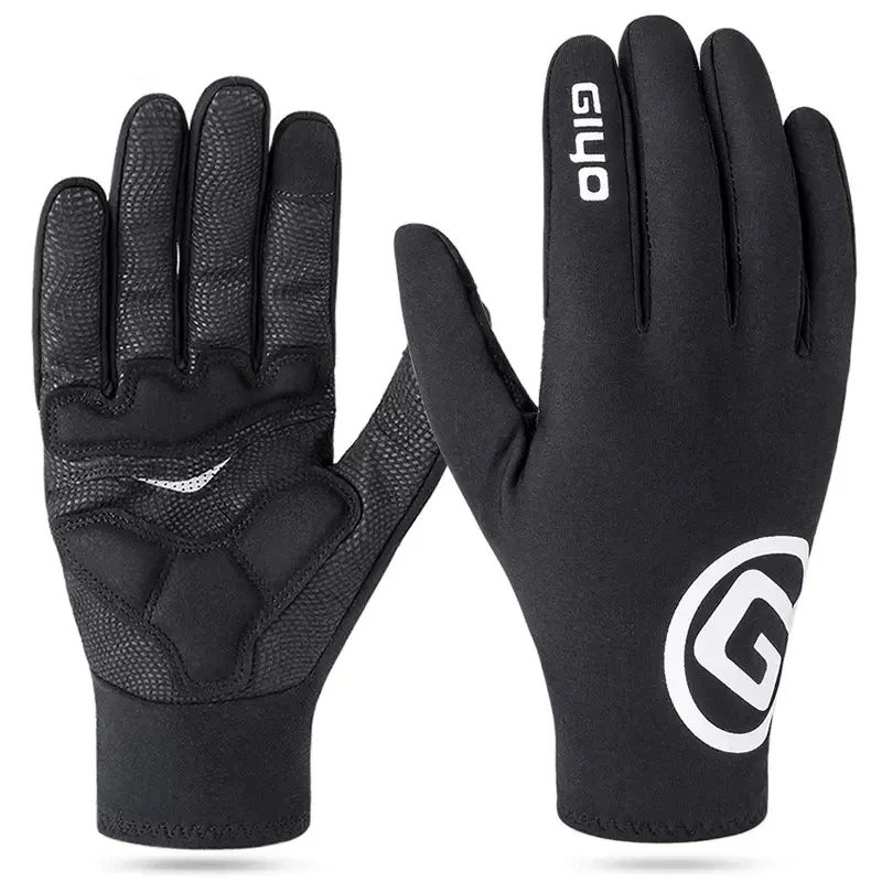 AliExpress GIYO Bicycle Winter Gloves MTB Road Bike Thicken Warm Touch Screen Full Finger Gloves Cycling