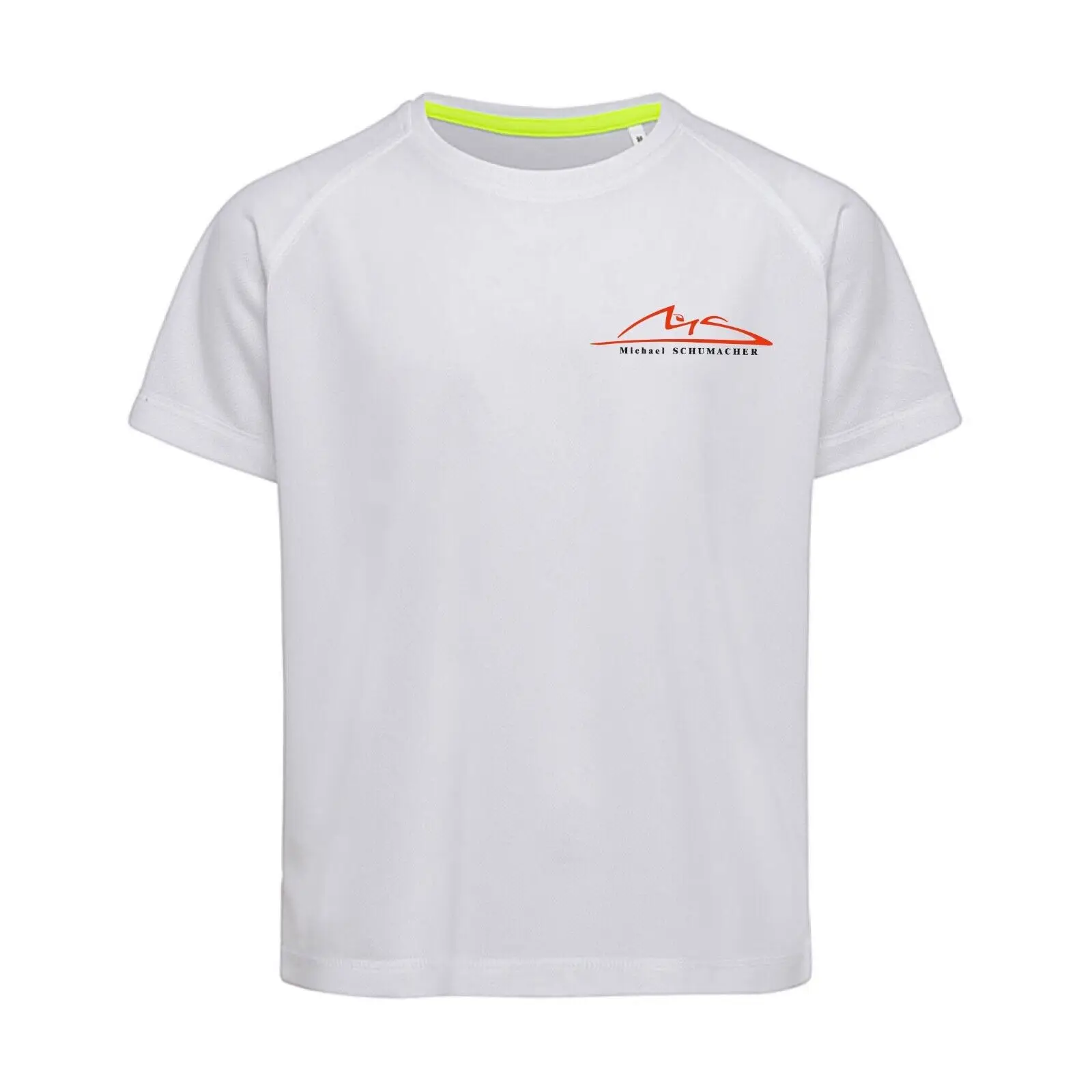 Майкл Шумахер, дышащая Спортивная Футболка реглан для активного отдыха