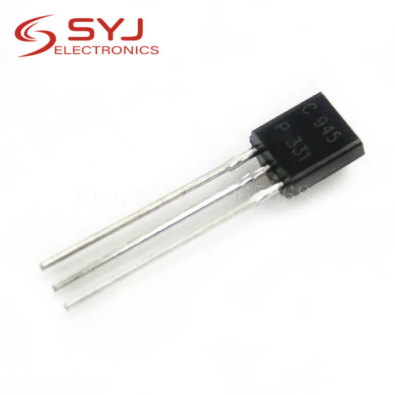 100pcs/lot C945 2SC945 Triode to-92 50V/0.1A/0.5W/250MHZ Wholesale Electronic In Stock