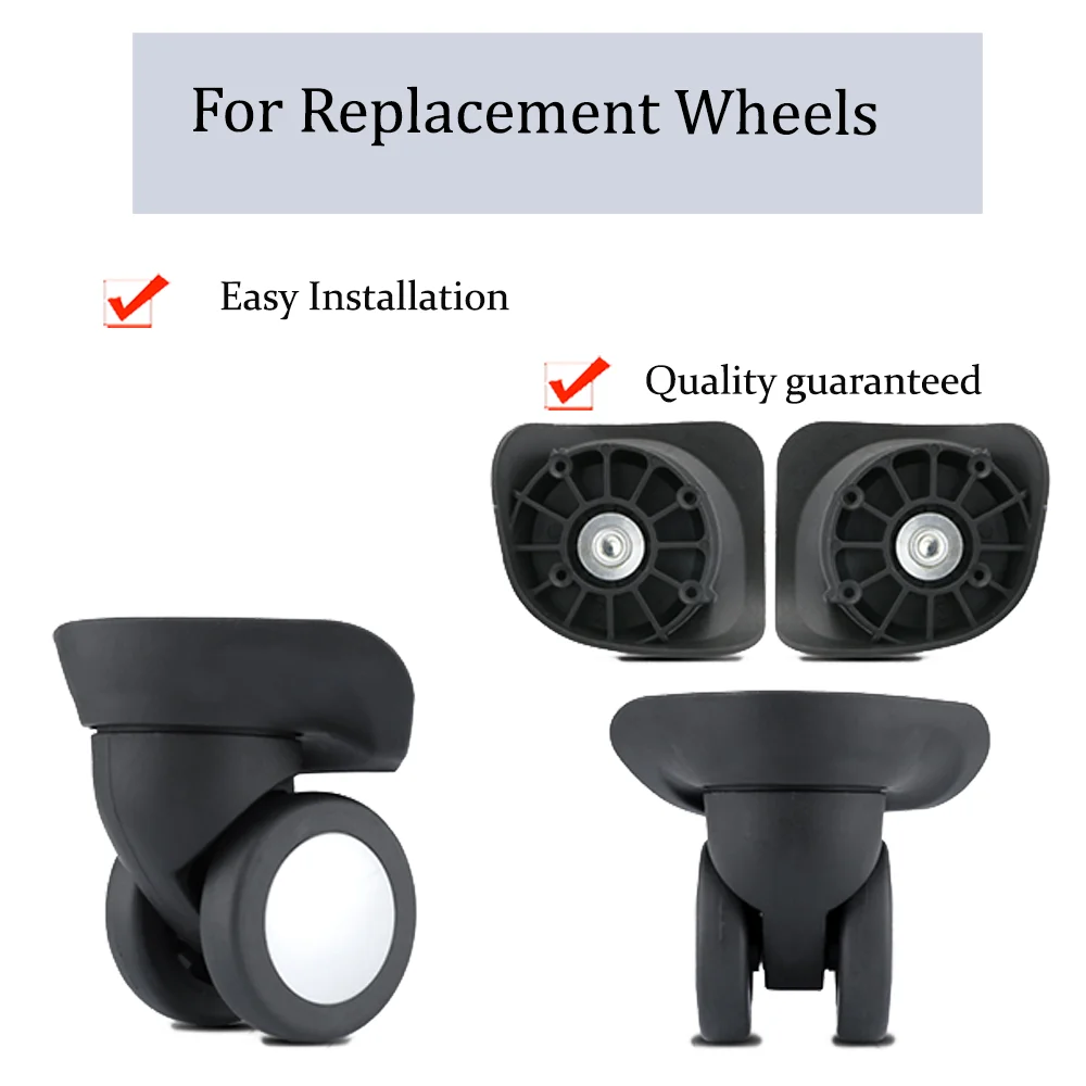 Practical Wear Resistant Wheel Universal Smooth For W296 Suitcase Luggage Trolley Bag Spare Part