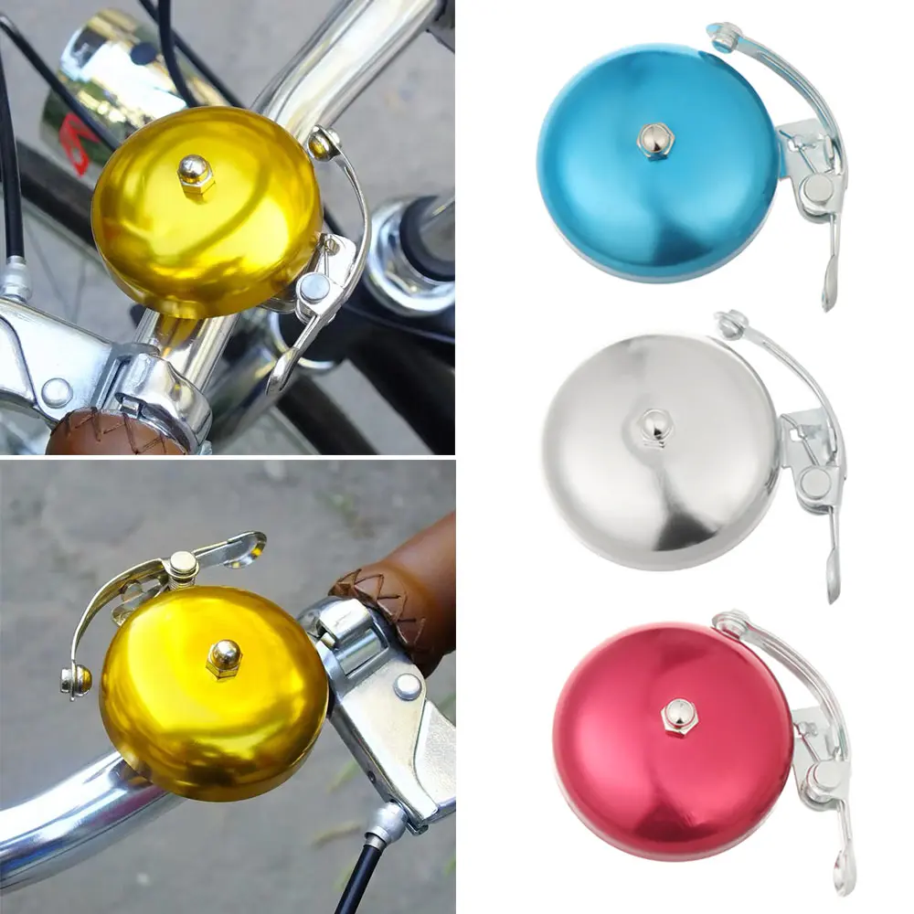 Classic Alufer Bicycle Bell Bicycle Warning Horn Brass Accessory Gold Silver