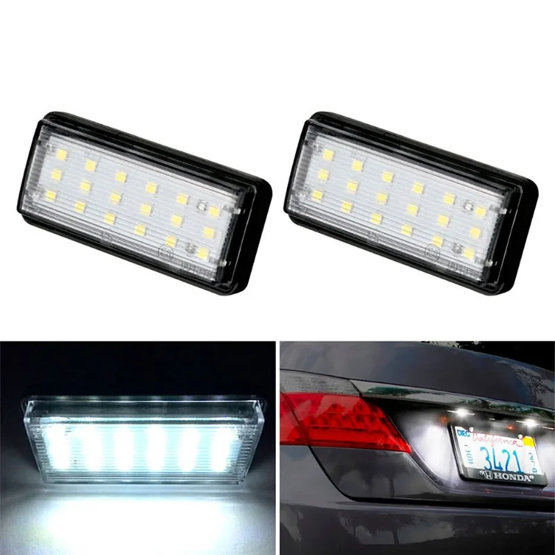 20 set Number License Plate Light For Lexus J100 J120 LX470 GX570 Toyota J100 J120 J200 Land Cruiser For Toyota Reiz 4D Mark X