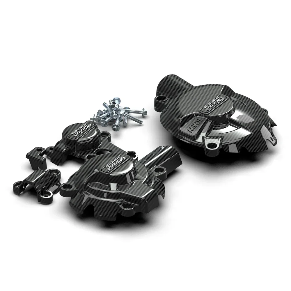 ل BMW S1000R 2021 S1000RR 2019-2024 دراجة نارية ملحقات غطاء المحرك حماية مجموعة #3