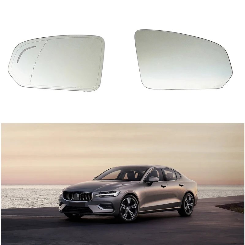 

Car mirrors, rearview mirrors, reflectors and line-assisted blind spot heating mirrors are suitable for Volvo S60 S90 V60