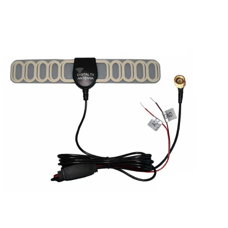 Vehicle digital TV antenna DTMB DVB-T active antenna with amplifier vehicle digital TV antenna