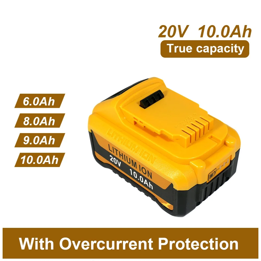 21700 20 В 6 Ач 9 Ач 10 Ач литий-ионный аккумулятор для Dewalt 20 В DCB206 DCB200 DCB205 DCF845 DCF850 DCF892 DCF911 аккумулятор для электроинструментов