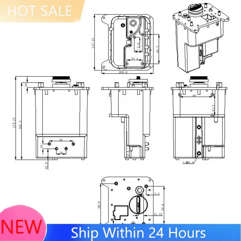 A78K New 500Ml Gas-Water Separation Integrated Water Tank Hydrogen Uptake Machine Respirator Hydrogen Rich Water Tank,Water Tank