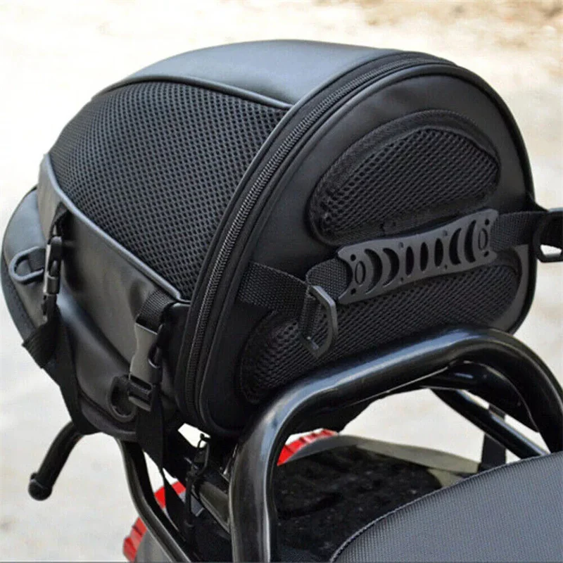 Waterproof Motorcycle Tail Bag Sport Luggage Saddle Riding Rear Bag Motorcycle Motorbike Scooter Side Back Seat Bag