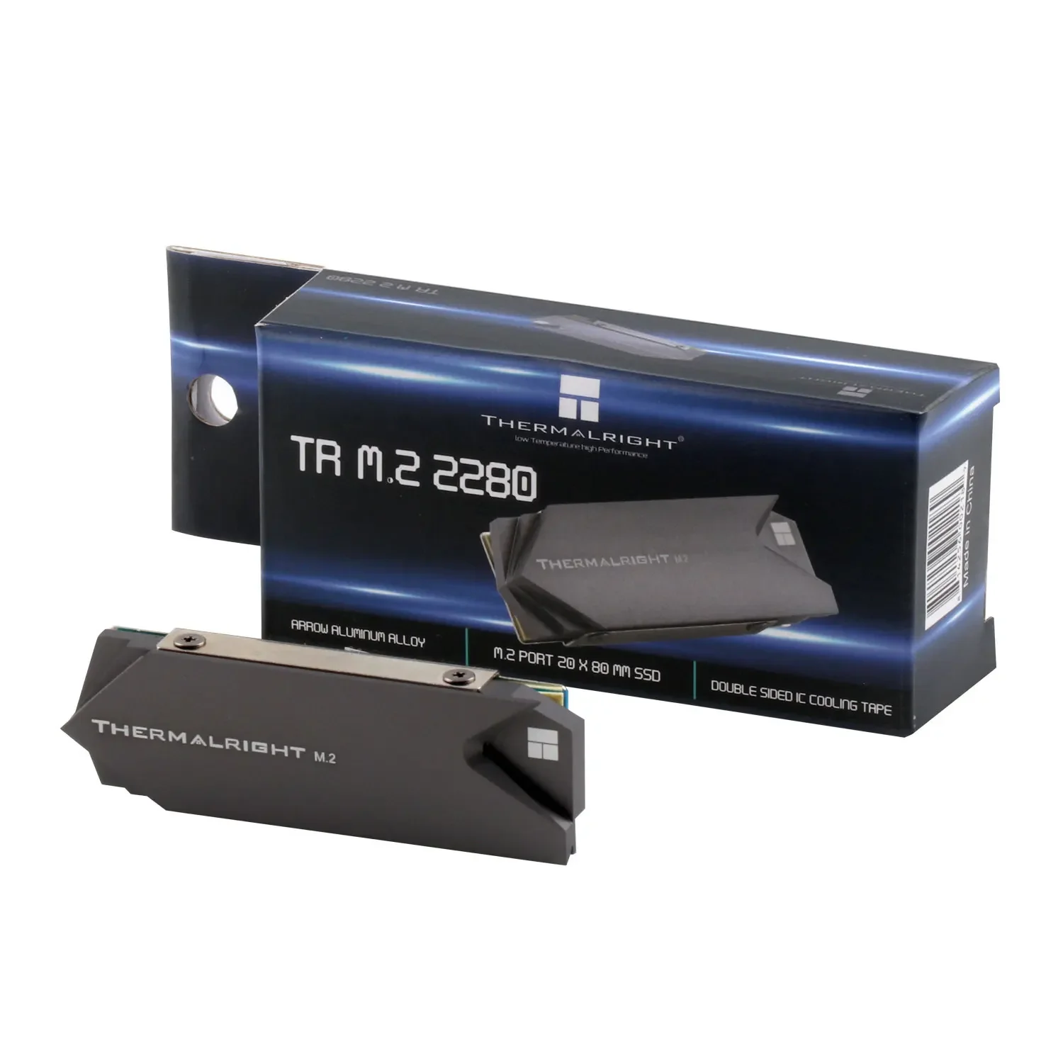 Thermalright M.2 SSD 2280 / 22110 بالوعة الحرارة برودة محرك الحالة الصلبة المبرد غطاء سبائك الألومنيوم سترة مزدوجة الجانبين