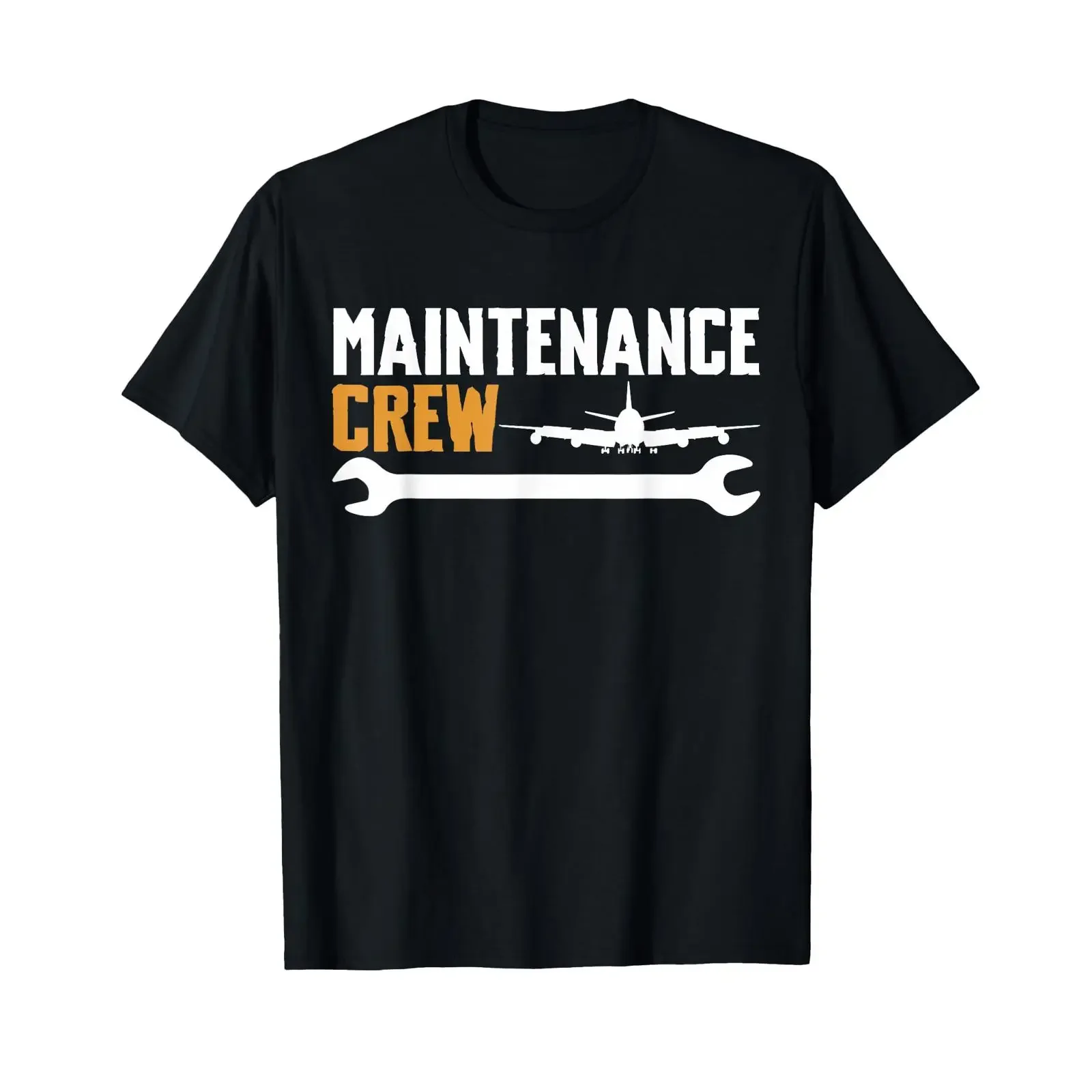 Maintenance Crew Aircraft Mechanic T Shirt vintage Washed Slightly Stretched graphic Breathable Soft designer clothes