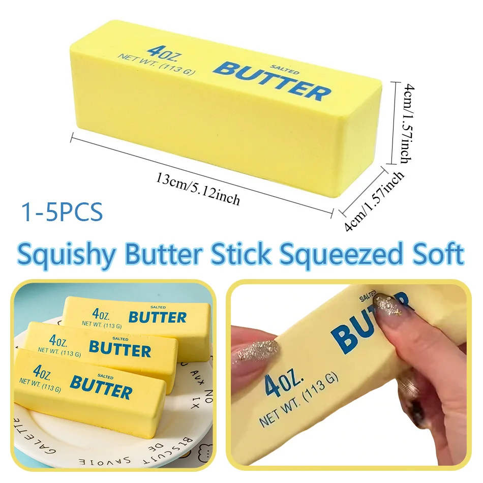 

Мягкая игрушка-стик в форме батончика сливочного масла, подходит для детей и взрослых, идеально для вечеринок, игр, фестивалей и в качестве рождественского подарка.