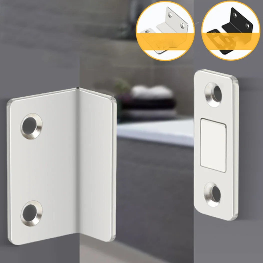 Magnetic Door Closer Strong Door Closer Magnetic Catch Latch Magnet For Keeping Bookcase Cabinet Doors Closed Furniture Hardware