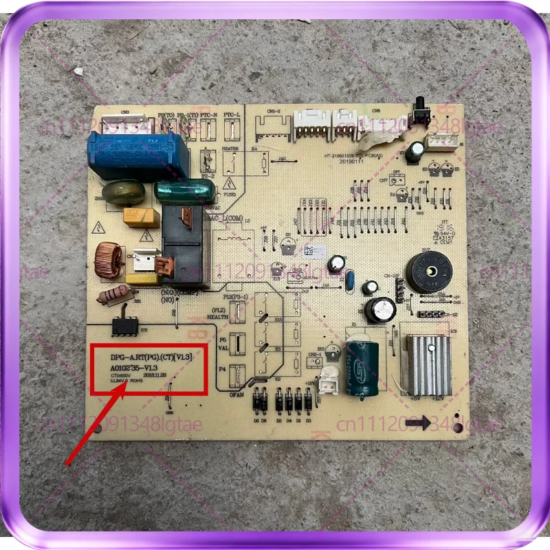 Used For air conditioning computer board main board DPG-A. RT (PG). (CT)/A010235-V1.3
