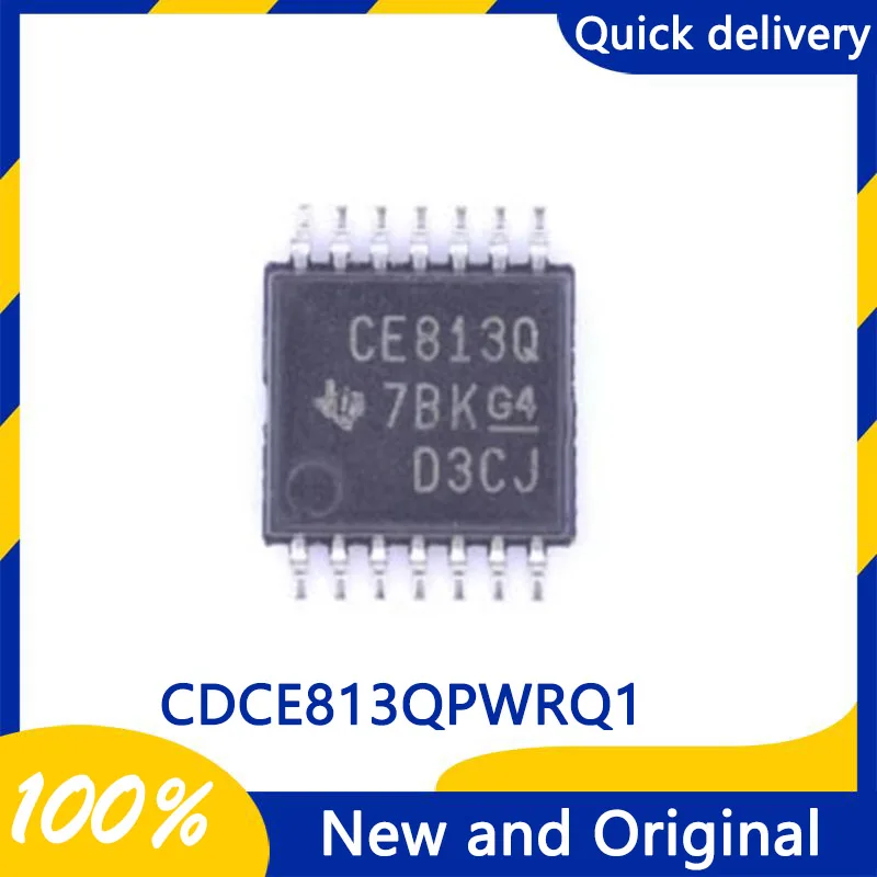 CDCE813QPWRQ1 Print CE813Q 14TSSOP Clock Jitter Elimination Electronic Component  Integrated Chip Ic  New And Original