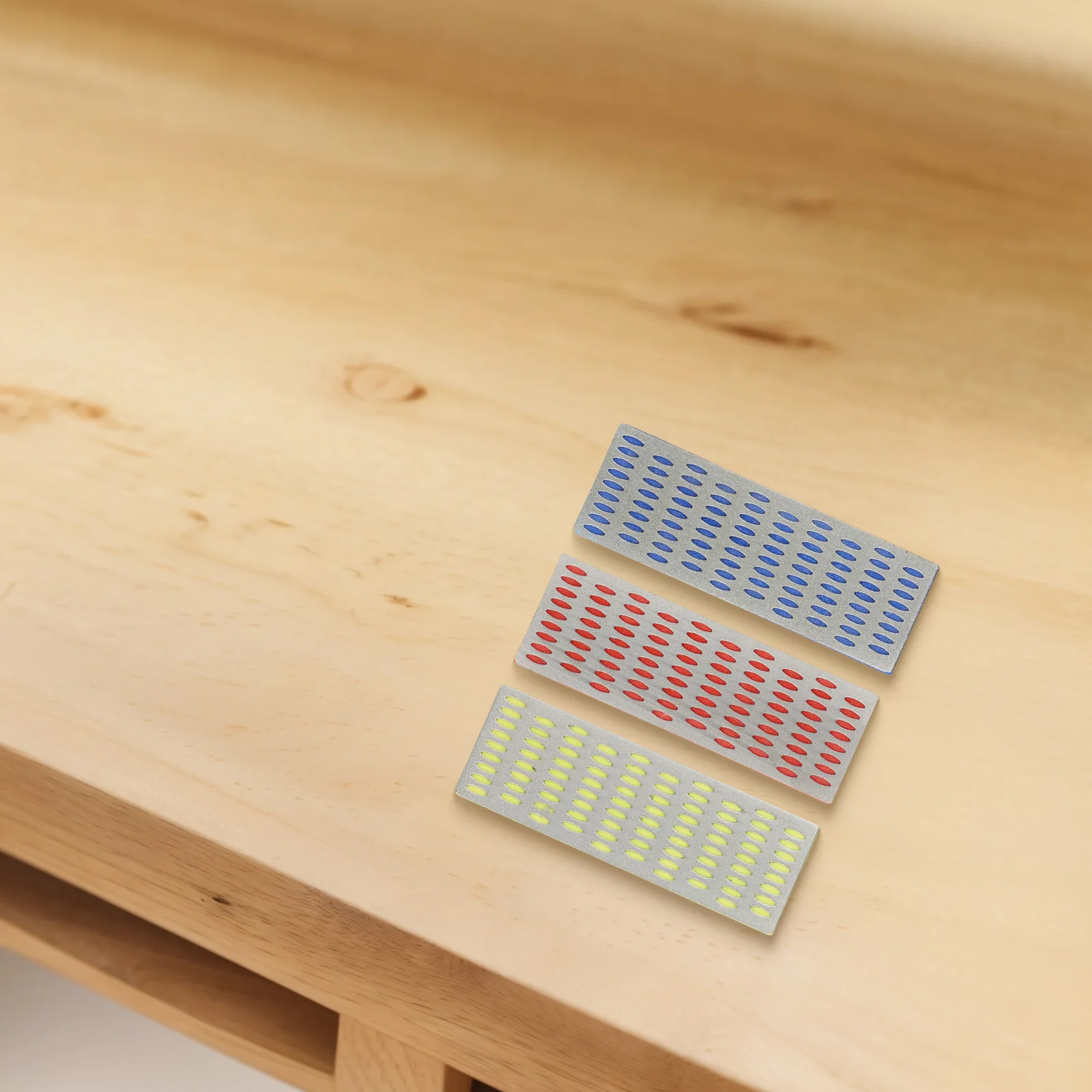 For Kitchen Knives Sharpening Stone Set Heat Resistant Material Multiple Grit Sizes Practical Design Versatile Use