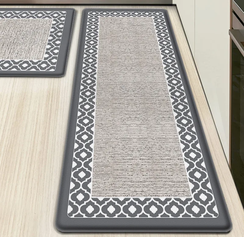 Kitchen Super Durable Mat Cushioned Anti-fatigue Kitchen Rug Kitchen Waterproof Mat Drop