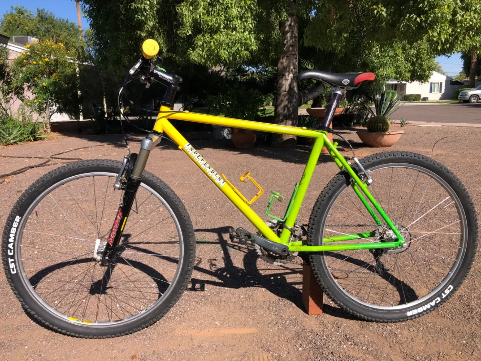 Bicicleta de montaña mediana de 18" XT / XTR / Cromoly Steel de fabricación independiente