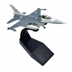 1/100 Scale F-16 F16C Fighting Falcon U.S. Pacific Squadron Alloy Fighter Diecast Metal Airplane Plane Aircraft Model Toy