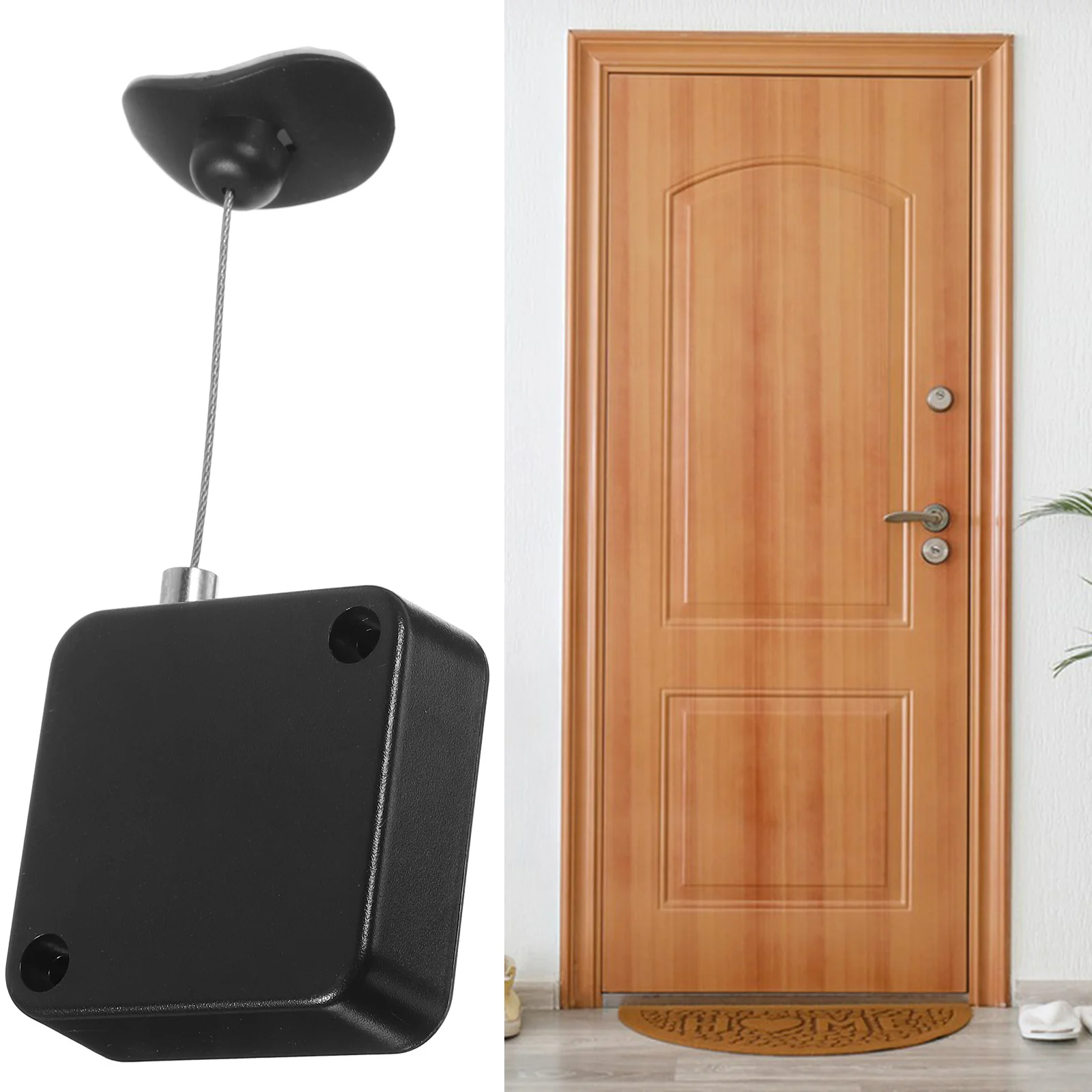 

2 Pcs Safe Anti-lost Wire Rope Door Lock Remote Control Accessory Security Cable Leash