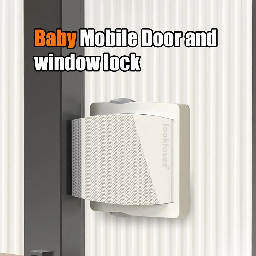 Anti Pinch Home Baby Protection Child Safety Lock Slide Window Locks Glass Door Lock Cabinet Lock