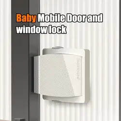 Anti Pinch Home Baby Protection Child Safety Lock Slide Window Locks Glass Door Lock Cabinet Lock