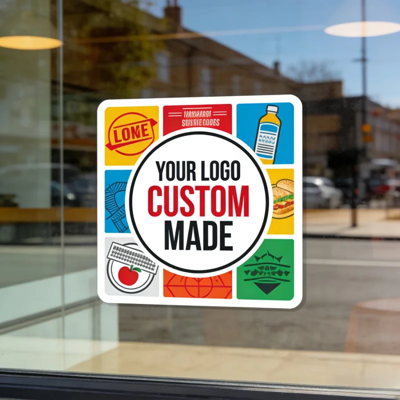 Any Picture Custom Stickers Rooftop Bars And Street Bistros For Wall Decoration Brand Publicity And Local Commercial Advertising