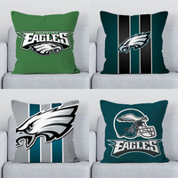 Philadelphias Eagles Cushions Home Decor Decorative Pillow Covers for Sofa PillowCover Bedroom Bed Cushion Basketball Pillowcase