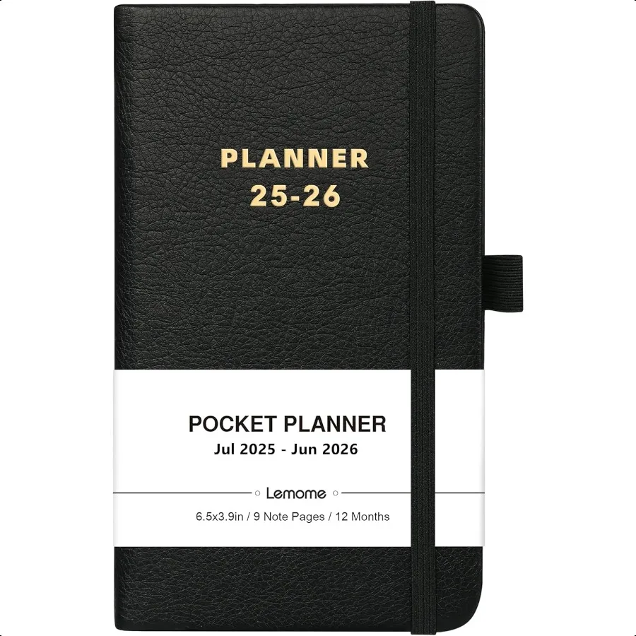 

20252026 Pocket Pocket Calendar 20252026 for Purse July 2025 June 2026 Weekly Monthly with Premium Paper 6.4'' x 3.8''