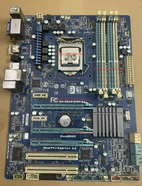 

For Gigabyte Z68A-D3H-B3 Main Board 1155 Pin Interface, Support DDR3 Memory, Maximum 32G, Support Third Generation CPU