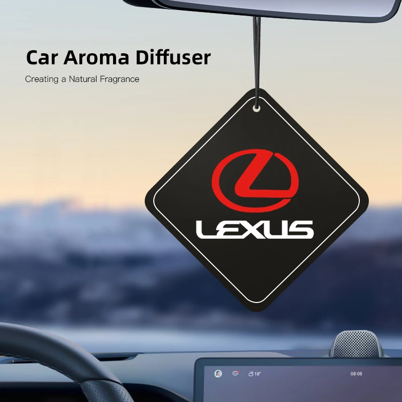 سيارة معطّر الهواء مرآة الرؤية الخلفية قلادة الروائح ديكور لكزس RX300 IS200 IS250 ES350 Ct200h UX250h NX300h RX350 NX LS
