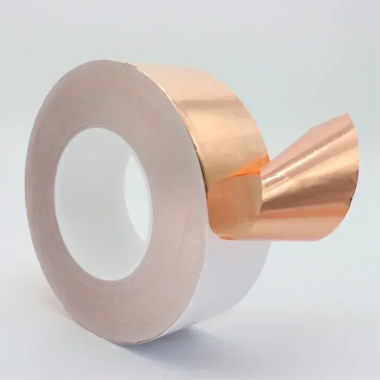 

Copper foil tape/self-adhesive pure copper single-sided conductive tape (heat dissipation, high-temperature signal shielding)