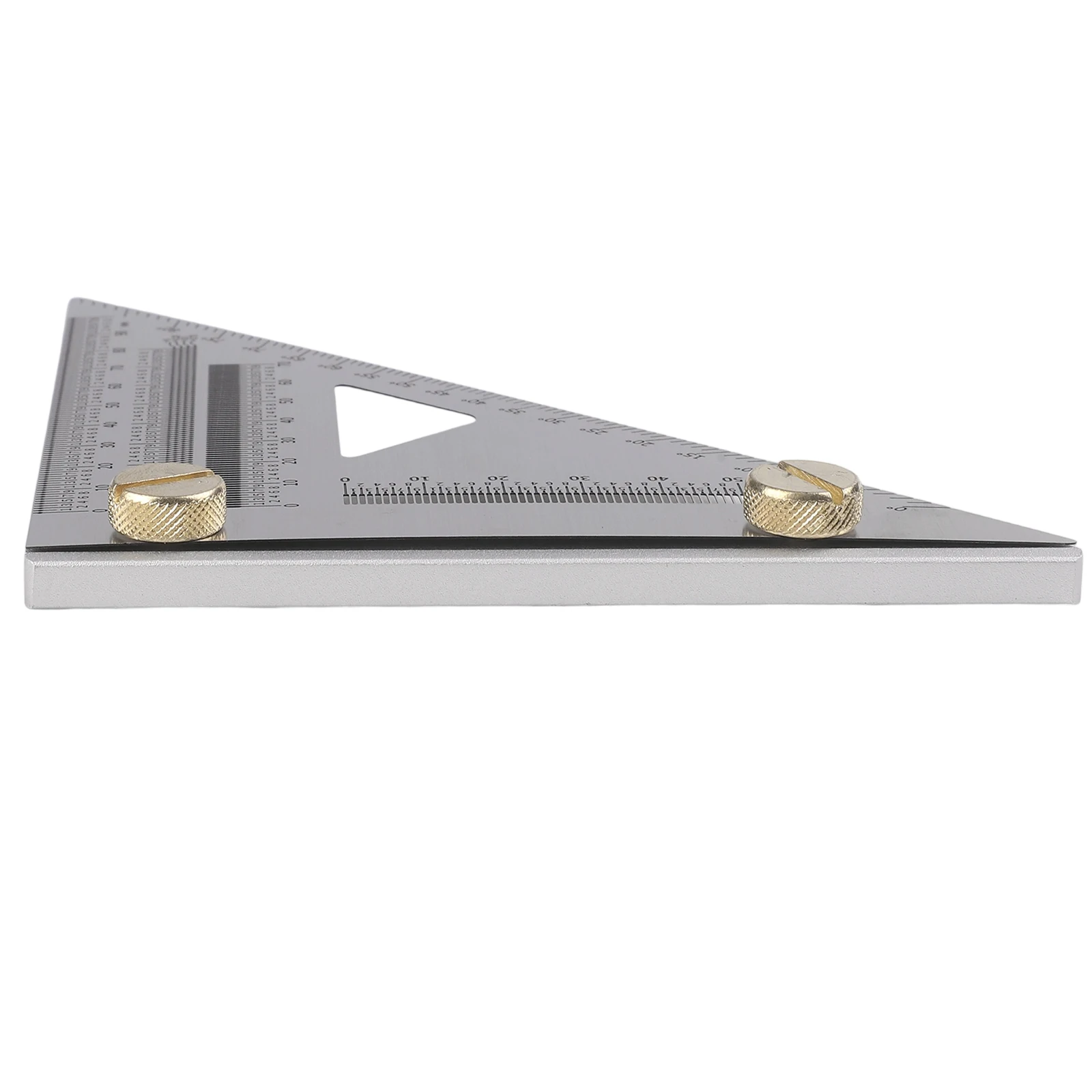 Reliable Positioning Gauge Equipped With Removable Backrest For Enhanced Stability During Use In Carpentry Work