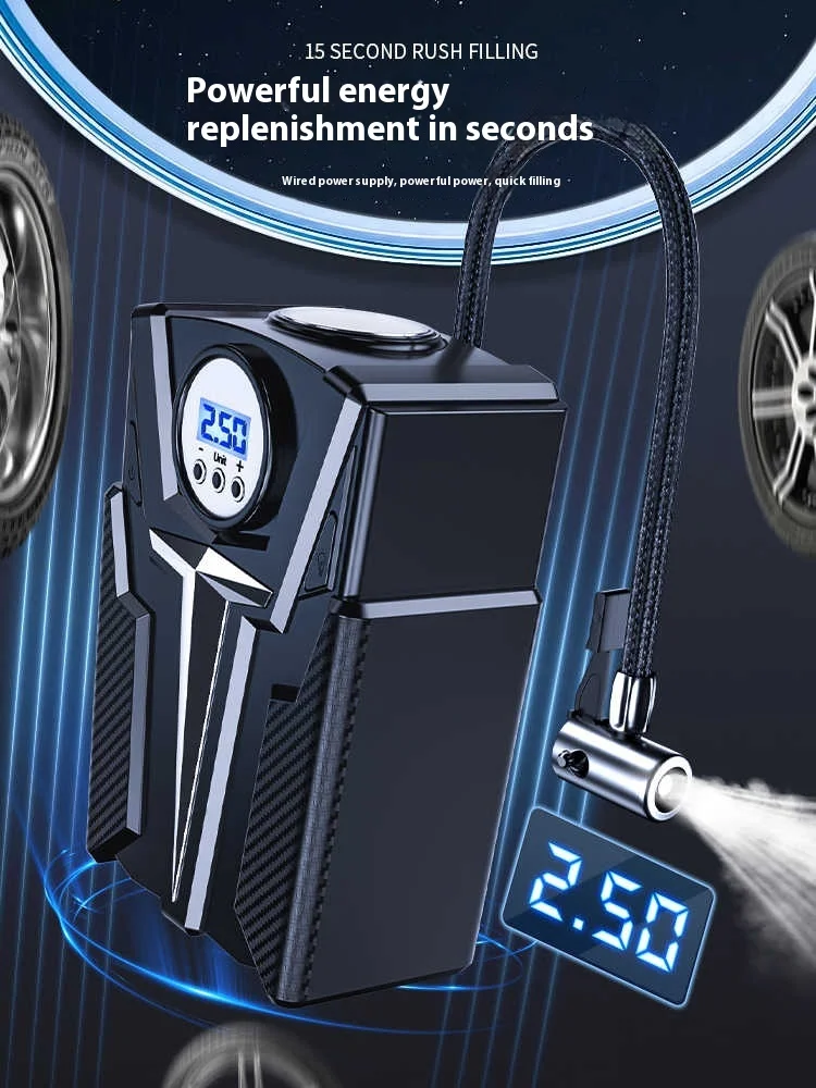 

Air Compressor Car Tires Fast Air Pump Accurate Pressure Air Pump for Motorcycle Bicycle Ball Portable Tyre Inflators