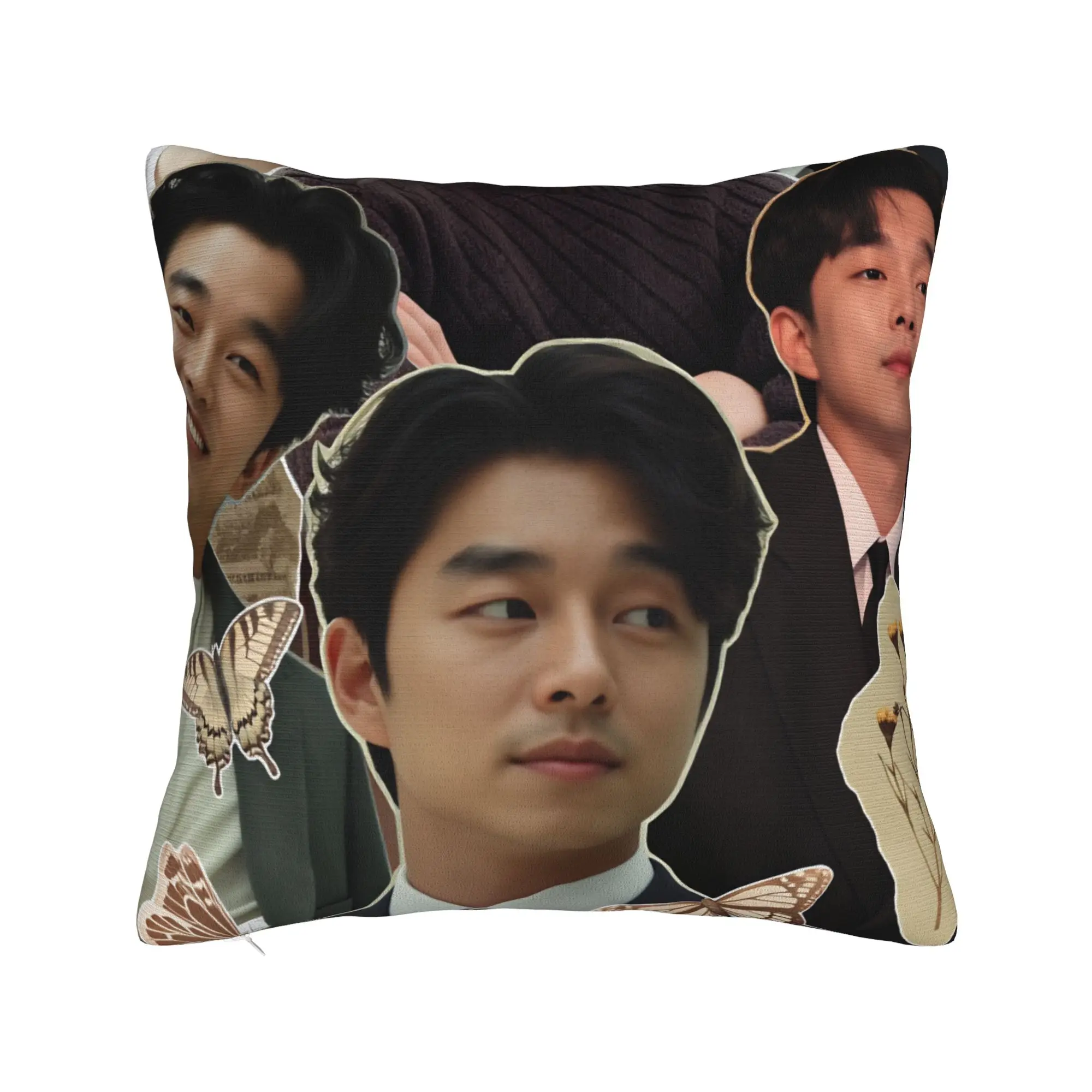 Gong Yoo Pillowcases  Morden Pillow Case For Sofa Bedroom Home Decor Comfy Pillow Cover