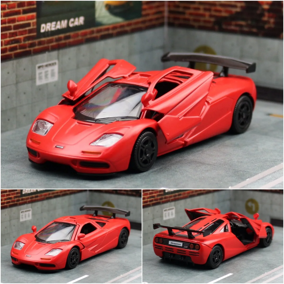 1:36 McLaren F1 1993 Supercar Metal Toy Alloy Car Diecasts & Toy Vehicles Car Model Model Car For Children