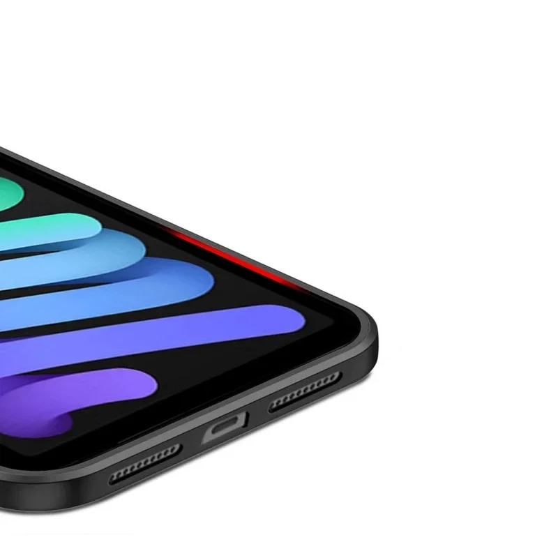 Koelhoes voor iPad Mini 7 6 tablet TPU-hoes Drop beschermhoesaccessoires, holle achterkant voor montage van tabletkoeler