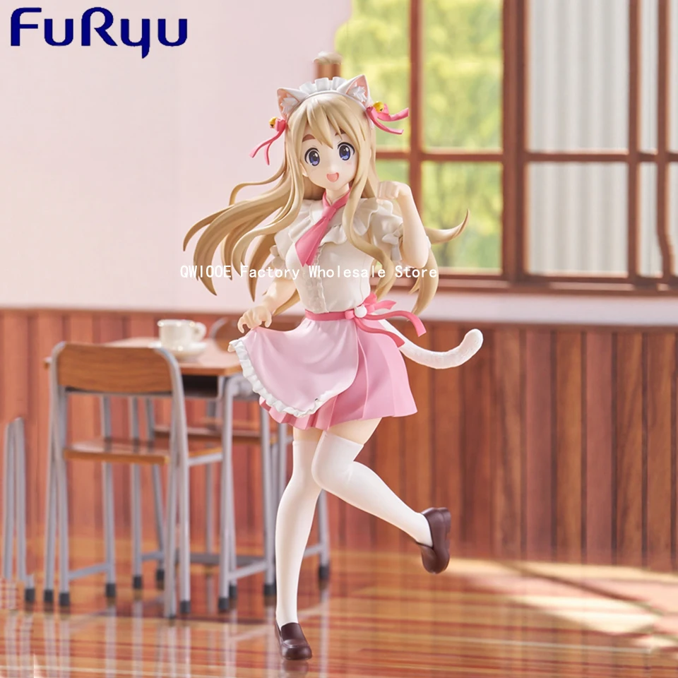 الأصلي حقيقية FuRyu Trio-Try-iT K-ON 21 سنتيمتر Kotobuki Tsumugi Kawaii عمل أرقام الكبار جمع لعبة مجسمة هدية QWIOOE #1
