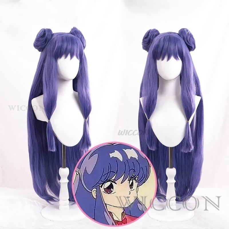 Shampoo Anime Ranma ½  Shampoo Cosplay Costume Wig Chinese Style Chi-Pao Maid Dress Woman Sexy Kawaii Party Suit Ranma