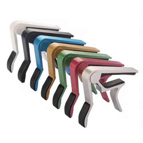 High Quality Aluminium Alloy Metal New Guitar Capo Change Clamp Key Acoustic Classic Guitar Capo  For Tone Adjusting - Image 4