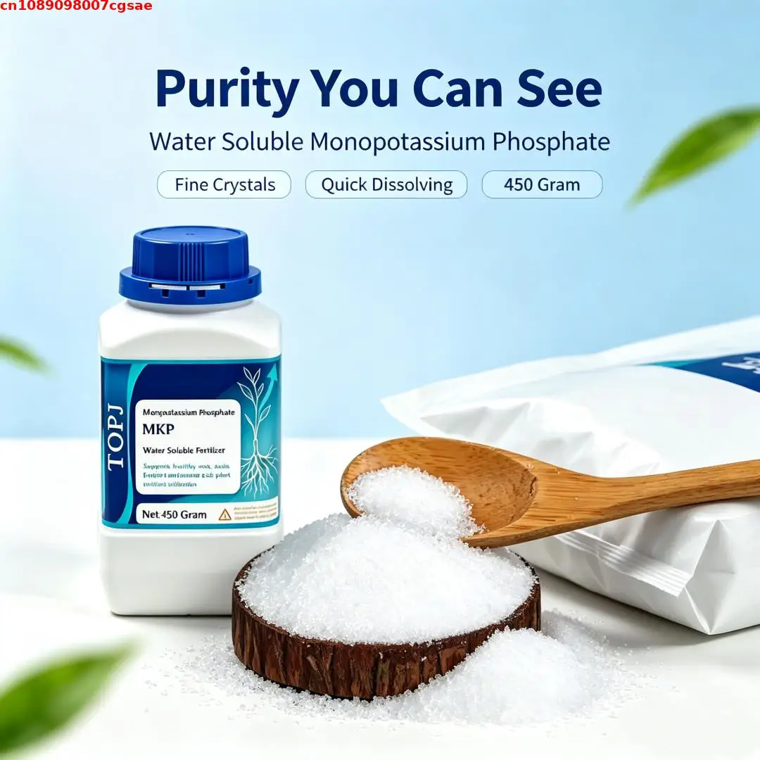 MKP Monokaliumphosphat, wasserlöslicher Phosphor-Kalium-Nährstoff für Topfpflanzen, Obst, Gemüse und den Hausgarten. – Detail 1