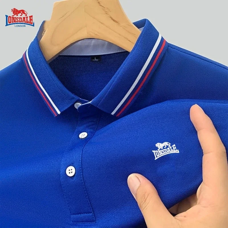 

New Summer High Quality Embroidered Cotton Polo Shirt Parent Child Wear Men's Luxury Fashion Casual Cool Breathable Top