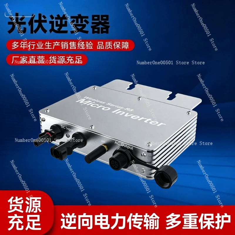 WVC-400W Grid Tie Micro Inverter Built-in MPPT Solar PV Inverter WiFi Smart Monitoring for Solar Panel System