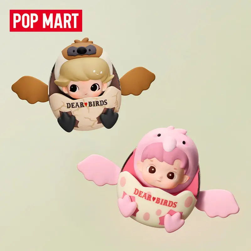 

POPMART 2026 Dear Birds Car Freshener Blind Box Twinkle & Labubu & Hirono Baby Figure Scented Pod Hanging Ornament Surprise Gift